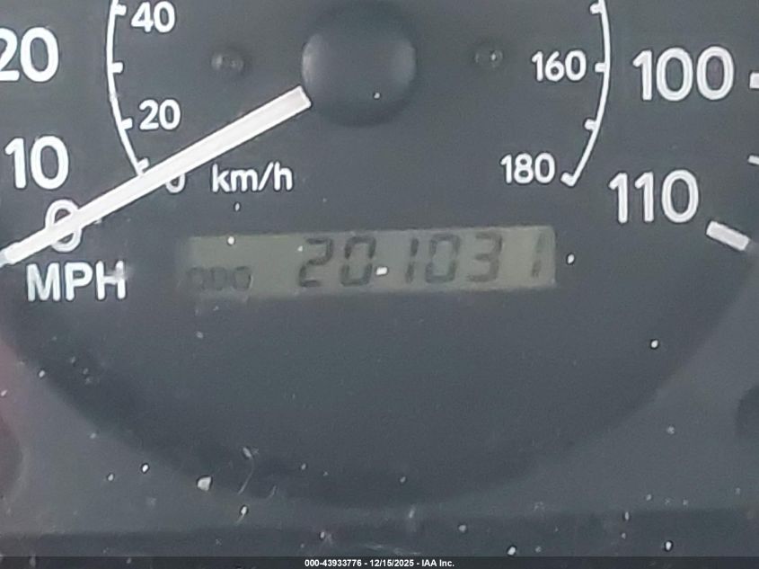 1998 Toyota Corolla Le VIN: 1NXBR18E7WZ001423 Lot: 43933776