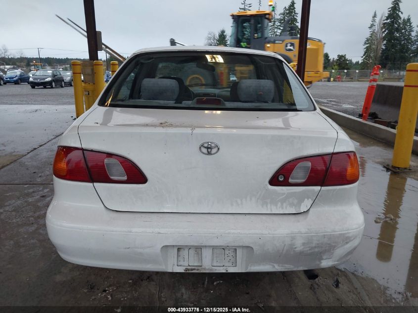 1998 Toyota Corolla Le VIN: 1NXBR18E7WZ001423 Lot: 43933776