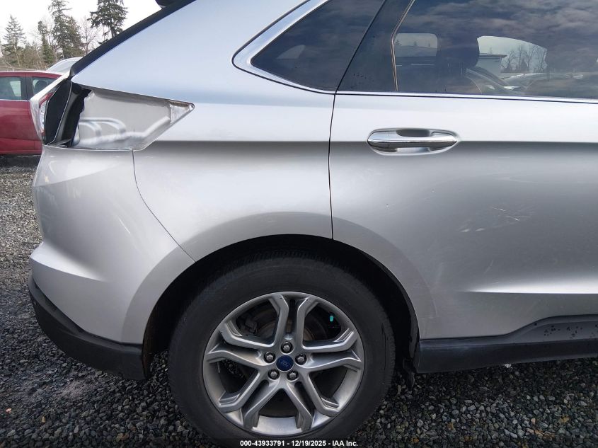 2016 Ford Edge Titanium VIN: 2FMPK3K93GBB12785 Lot: 43933791