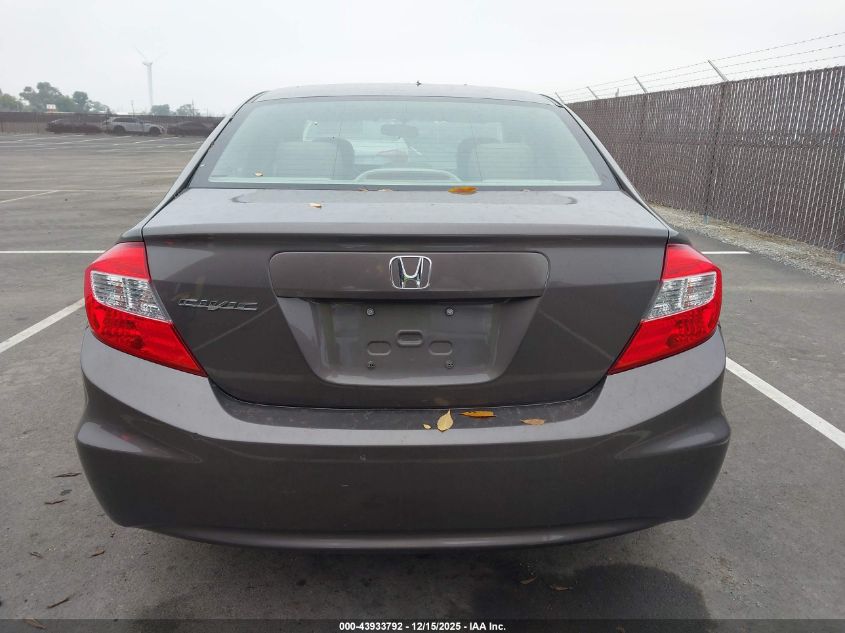 2012 Honda Civic Ex-L VIN: 19XFB2F90CE329783 Lot: 43933792