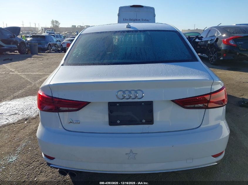 2018 Audi A3 2.0T Premium/2.0T Tech Premium VIN: WAUAUHFF7J1055931 Lot: 43933820