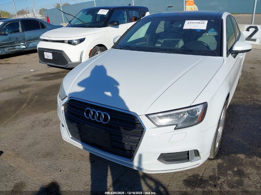 2018 Audi A3 2.0T Premium/2.0T Tech Premium VIN: WAUAUHFF7J1055931 Lot: 43933820