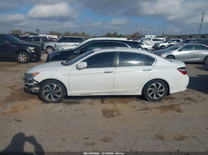 2016 Honda Accord Ex-L VIN: 1HGCR2F90GA022588 Lot: 43933845