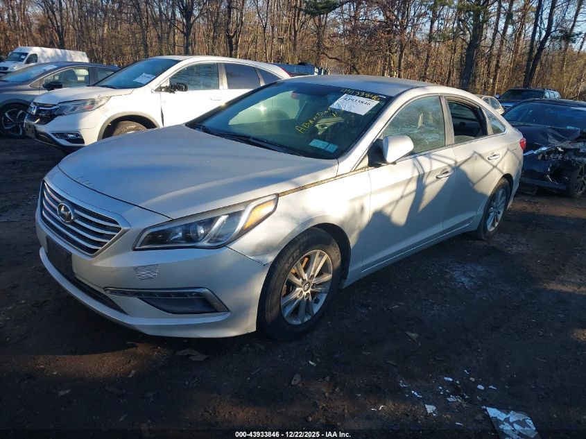 2015 Hyundai Sonata Se VIN: 5NPE24AF3FH179740 Lot: 43933846