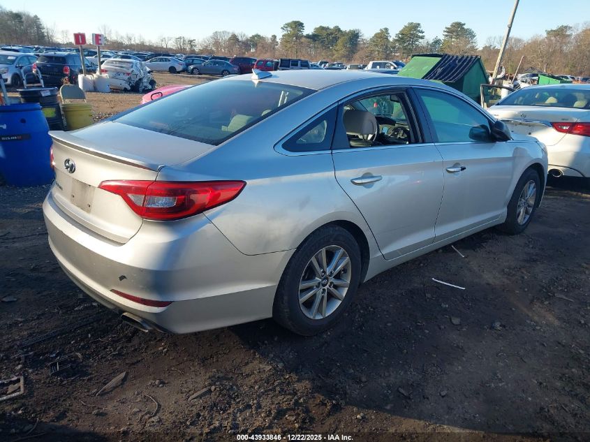 2015 Hyundai Sonata Se VIN: 5NPE24AF3FH179740 Lot: 43933846