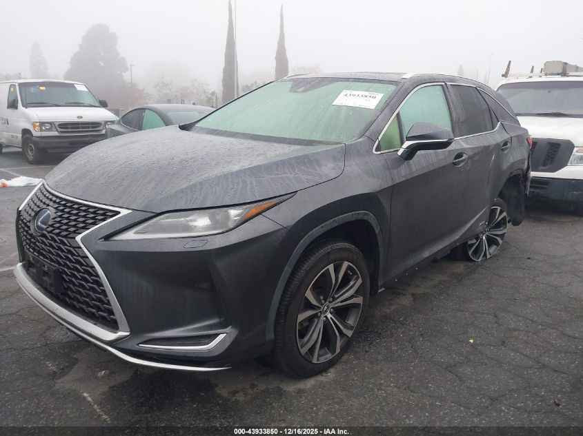 2022 Lexus Rx 450Hl VIN: JTJHGKFA4N2022134 Lot: 43933850