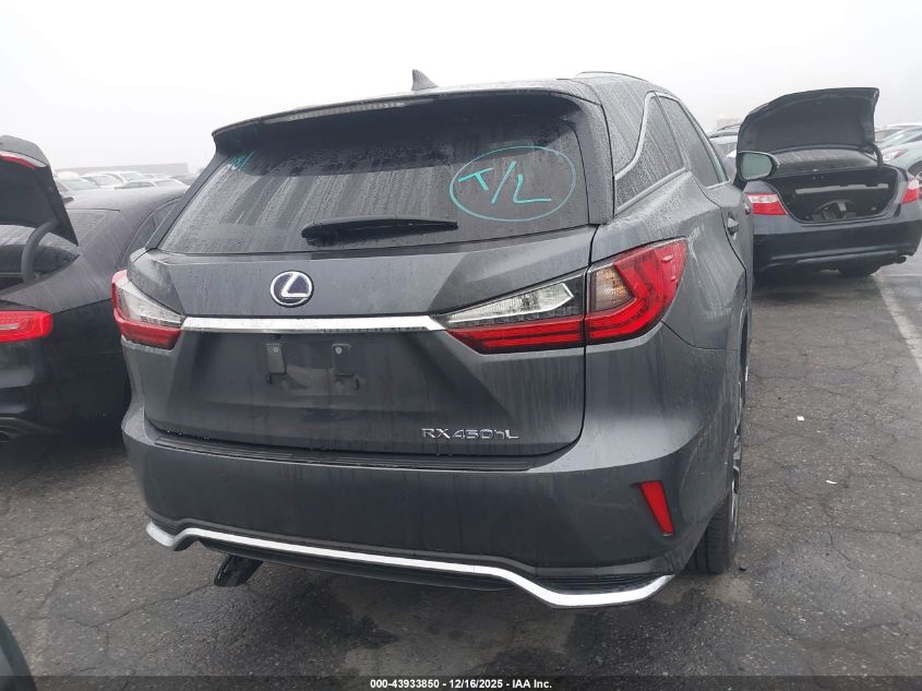 2022 Lexus Rx 450Hl VIN: JTJHGKFA4N2022134 Lot: 43933850