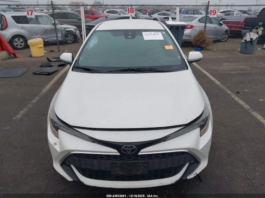 2019 Toyota Corolla Xse VIN: JTNK4RBEXK3048189 Lot: 43933851