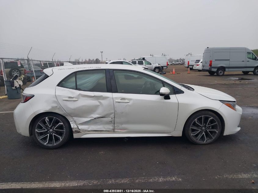 2019 Toyota Corolla Xse VIN: JTNK4RBEXK3048189 Lot: 43933851