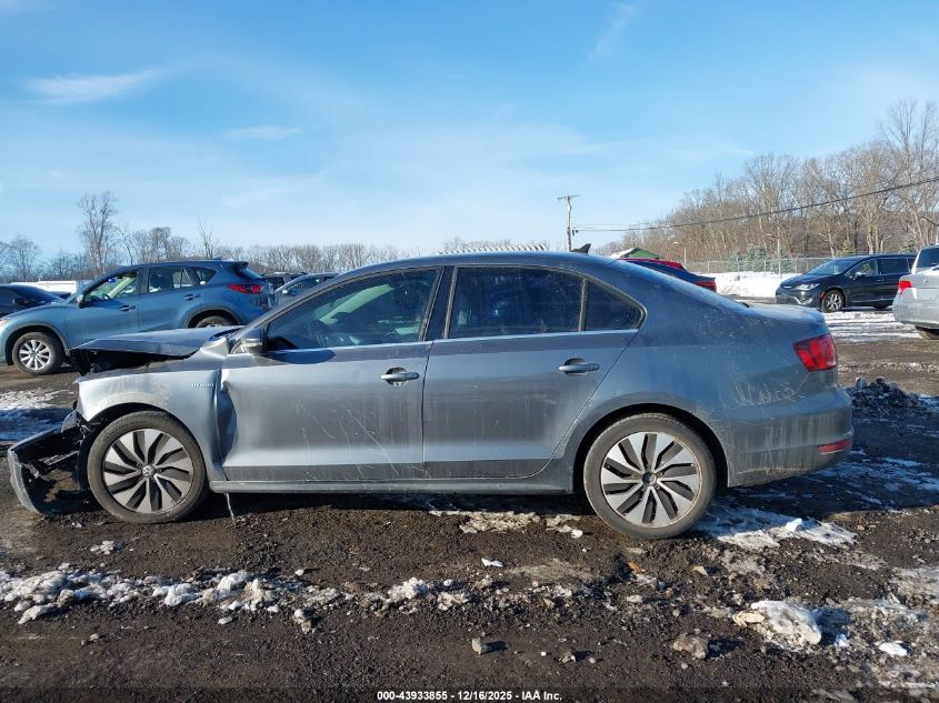 2013 Volkswagen Jetta Hybrid Sel Premium VIN: 3VW637AJ7DM298760 Lot: 43933855