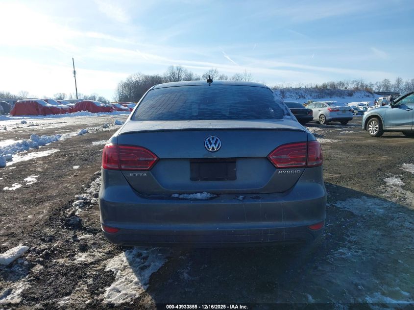 2013 Volkswagen Jetta Hybrid Sel Premium VIN: 3VW637AJ7DM298760 Lot: 43933855
