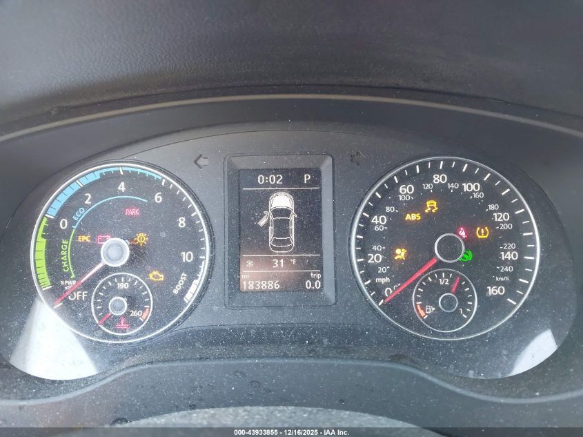 2013 Volkswagen Jetta Hybrid Sel Premium VIN: 3VW637AJ7DM298760 Lot: 43933855