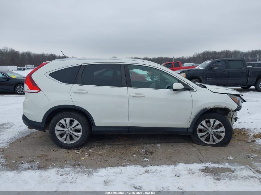 2013 Honda Cr-V Ex-L VIN: 5J6RM4H70DL008490 Lot: 43933863