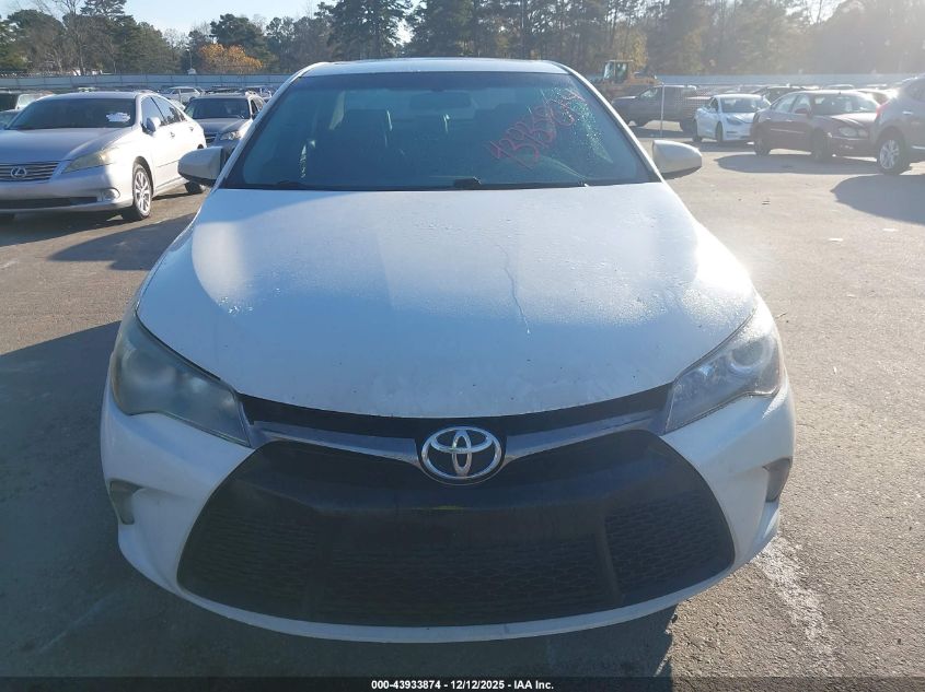 2016 Toyota Camry Se VIN: 4T1BF1FK6GU140025 Lot: 43933874