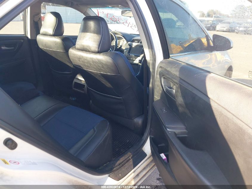 2016 Toyota Camry Se VIN: 4T1BF1FK6GU140025 Lot: 43933874