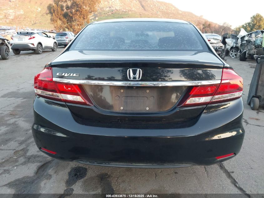 2014 Honda Civic Lx VIN: 19XFB2F56EE245600 Lot: 43933875