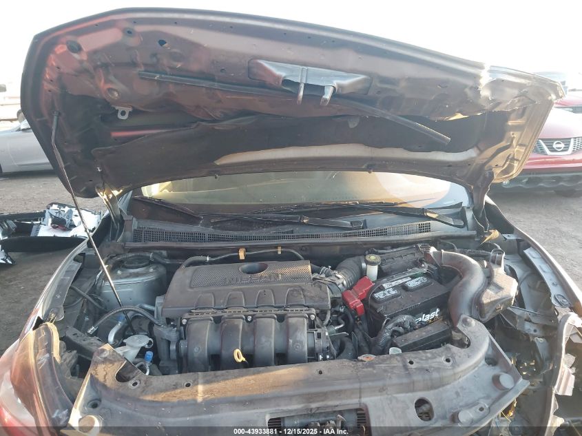 2017 Nissan Sentra Sv VIN: 3N1AB7AP9HY277043 Lot: 43933881