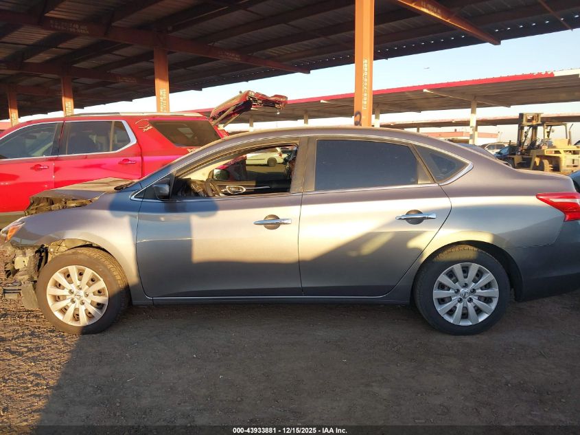2017 Nissan Sentra Sv VIN: 3N1AB7AP9HY277043 Lot: 43933881
