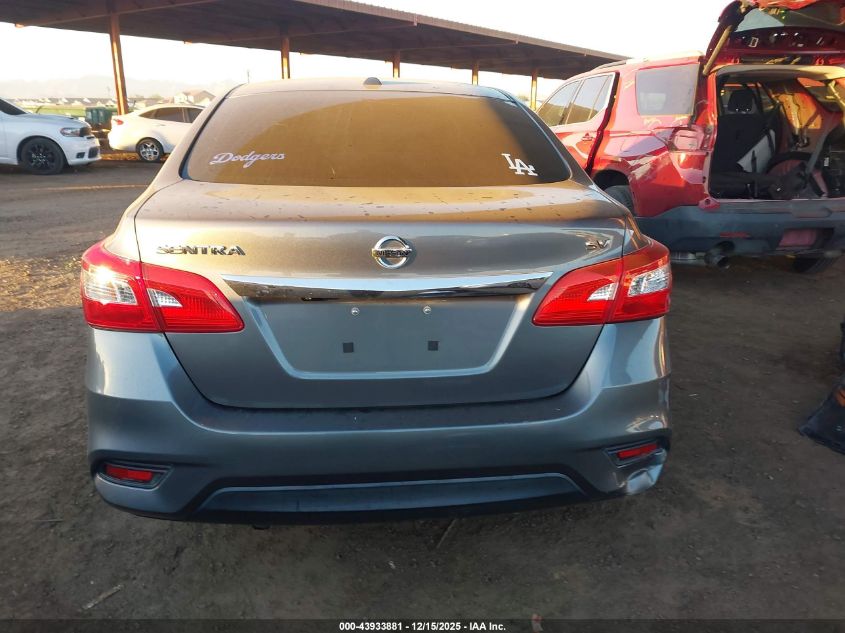 2017 Nissan Sentra Sv VIN: 3N1AB7AP9HY277043 Lot: 43933881