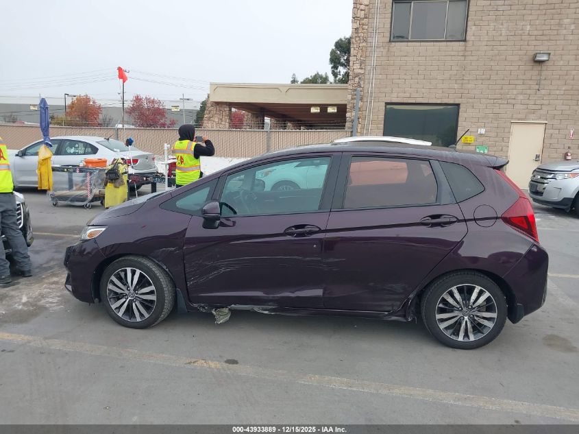 2016 Honda Fit Ex-L VIN: 3HGGK5H87GM704446 Lot: 43933889