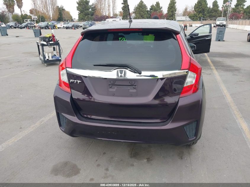 2016 Honda Fit Ex-L VIN: 3HGGK5H87GM704446 Lot: 43933889