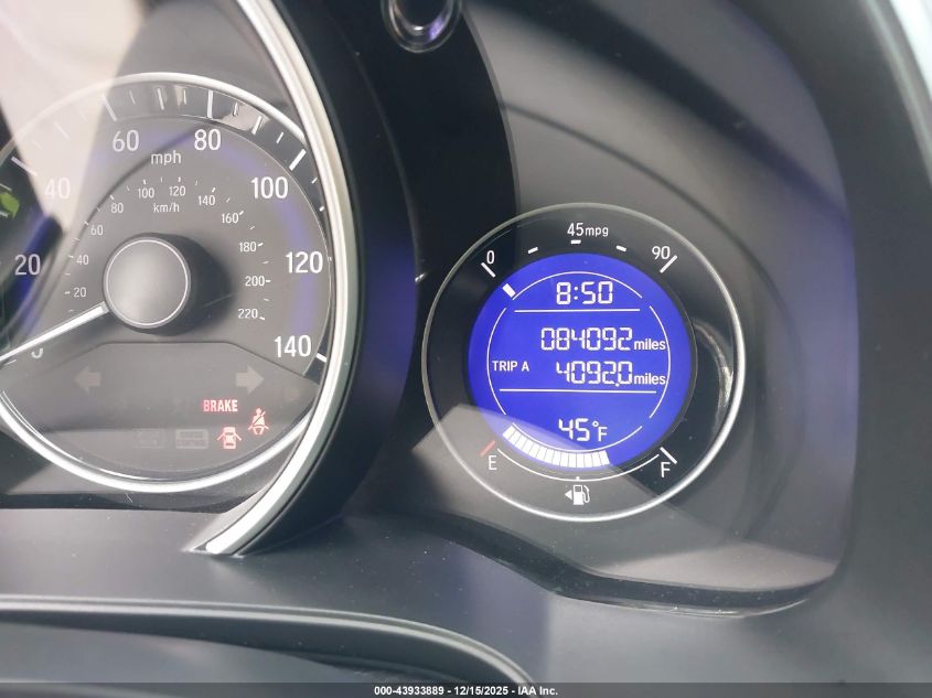 2016 Honda Fit Ex-L VIN: 3HGGK5H87GM704446 Lot: 43933889