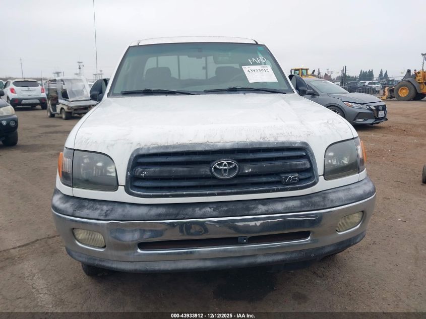 2001 Toyota Tundra Sr5 V8 VIN: 5TBRT34191S144821 Lot: 43933912