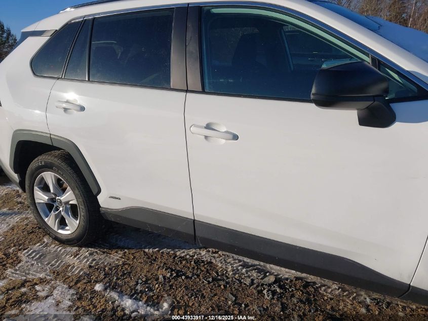 2020 Toyota Rav4 Hybrid Le VIN: 4T3LWRFV9LU007256 Lot: 43933917