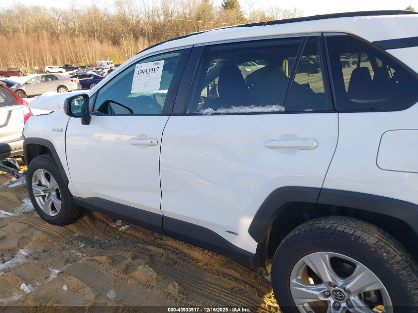 2020 Toyota Rav4 Hybrid Le VIN: 4T3LWRFV9LU007256 Lot: 43933917