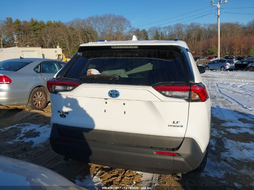 2020 Toyota Rav4 Hybrid Le VIN: 4T3LWRFV9LU007256 Lot: 43933917