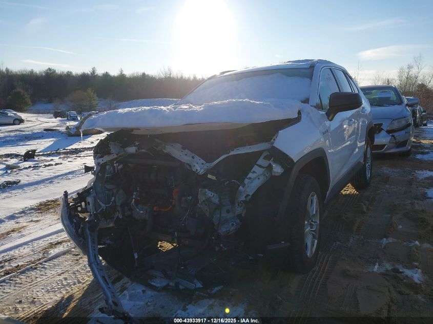 2020 Toyota Rav4 Hybrid Le VIN: 4T3LWRFV9LU007256 Lot: 43933917