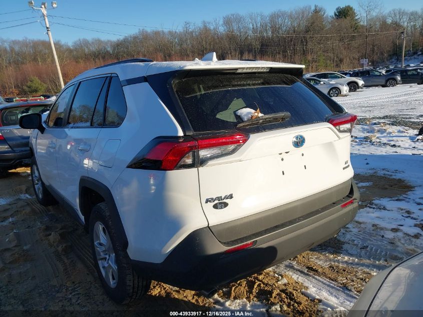 2020 Toyota Rav4 Hybrid Le VIN: 4T3LWRFV9LU007256 Lot: 43933917