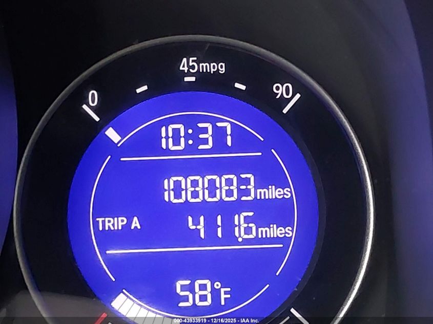 2015 Honda Fit Lx VIN: 3HGGK5H50FM752391 Lot: 43933919