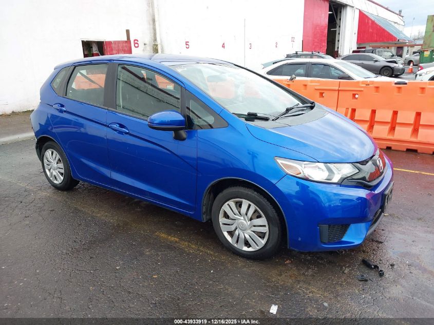 2015 Honda Fit Lx VIN: 3HGGK5H50FM752391 Lot: 43933919