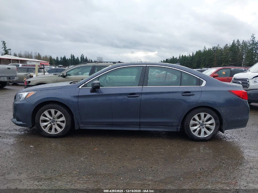 2017 Subaru Legacy 2.5I Premium VIN: 4S3BNAF61H3054557 Lot: 43933925