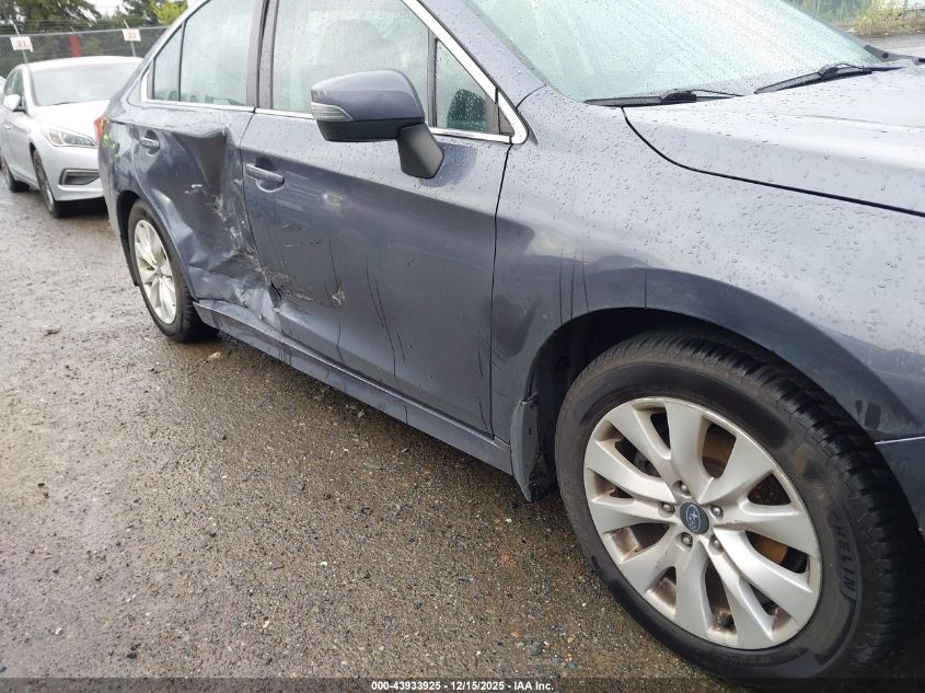 2017 Subaru Legacy 2.5I Premium VIN: 4S3BNAF61H3054557 Lot: 43933925