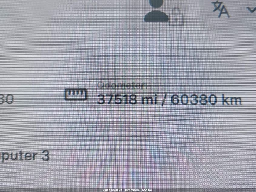 2021 Tesla Model Y Long Range Dual Motor All-Wheel Drive VIN: 5YJYGDEE3MF076930 Lot: 43933932