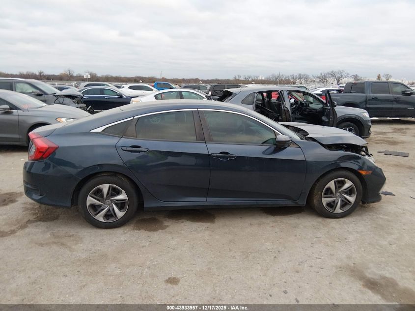 2020 Honda Civic Lx VIN: 19XFC2F65LE024363 Lot: 43933957