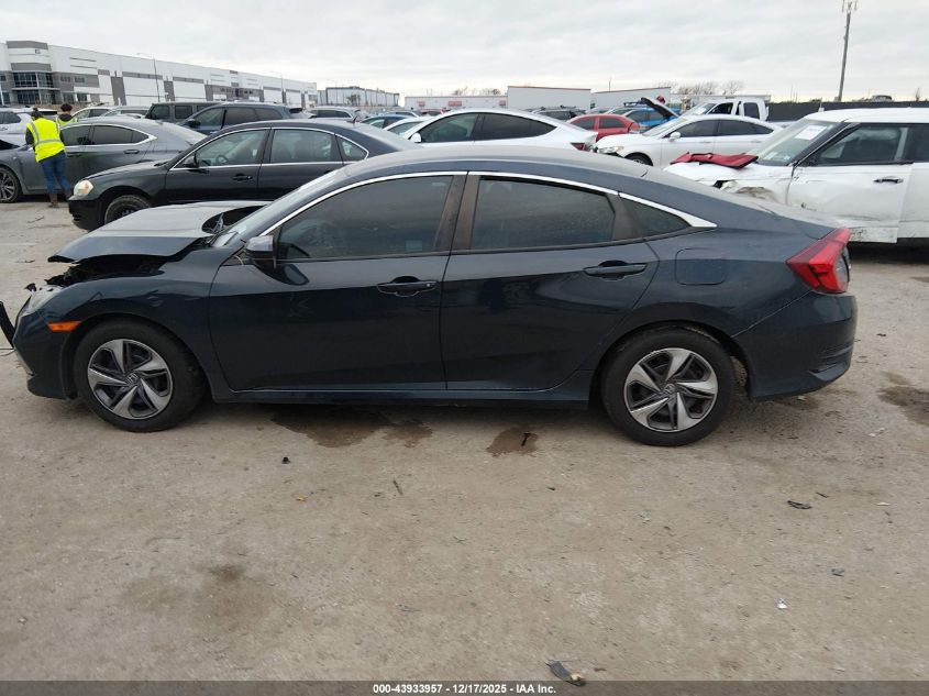 2020 Honda Civic Lx VIN: 19XFC2F65LE024363 Lot: 43933957