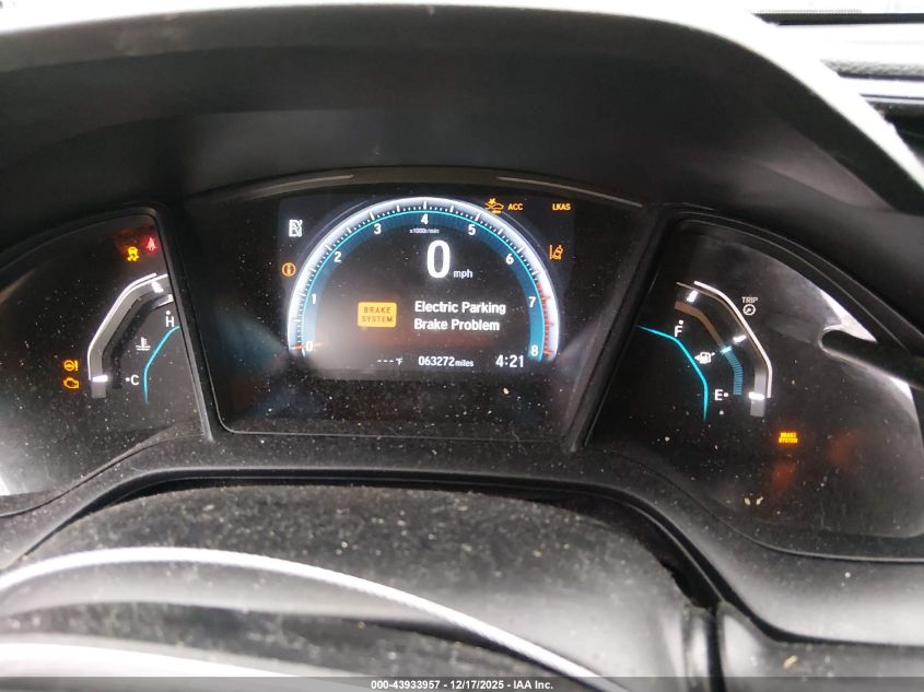 2020 Honda Civic Lx VIN: 19XFC2F65LE024363 Lot: 43933957