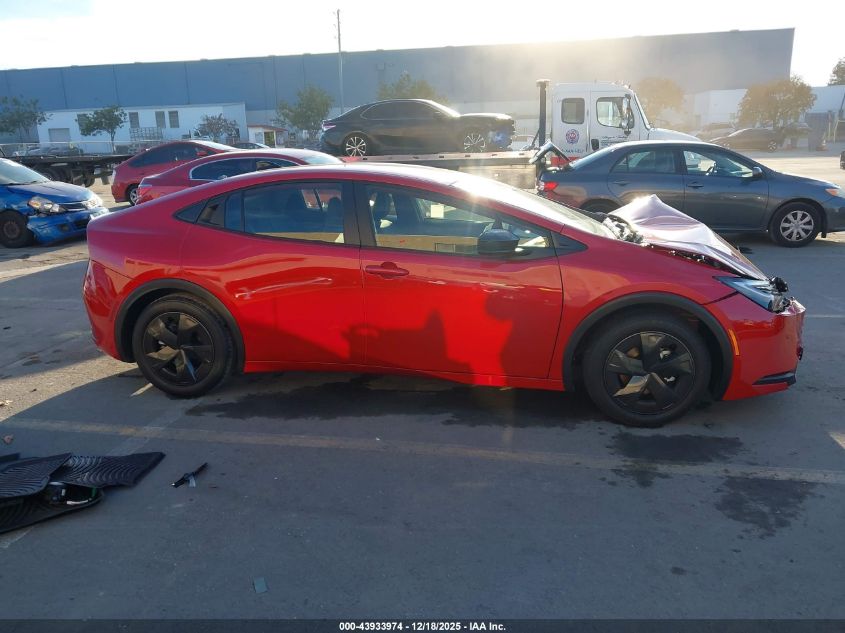 2026 Toyota Prius Le VIN: JTDACAAU0T3070992 Lot: 43933974