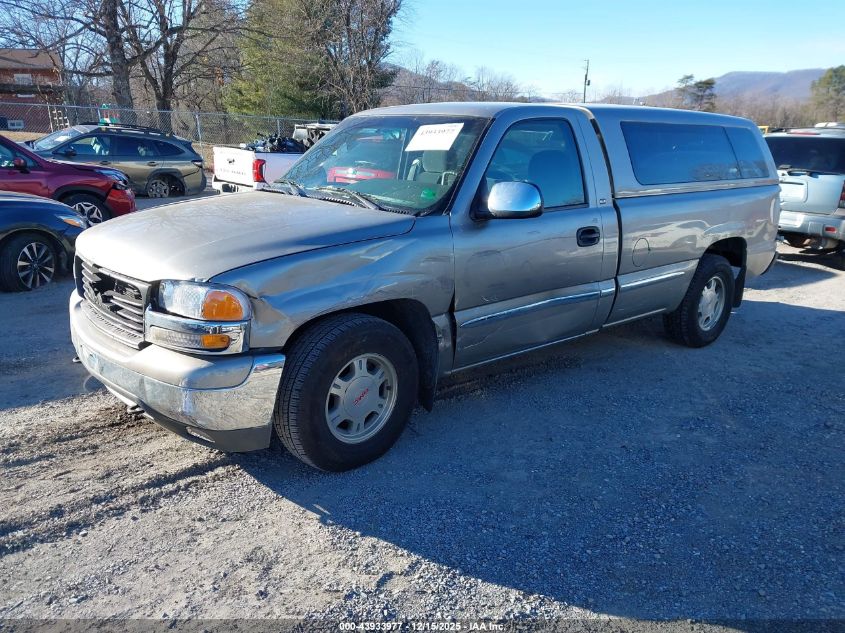 1GTEC14T1YE225825 2000 GMC SIERRA photo no. 2