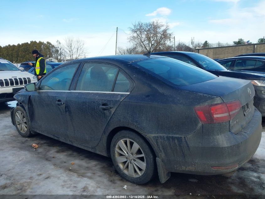 2016 Volkswagen Jetta 1.4T Se VIN: 3VWD67AJ9GM393615 Lot: 43933983