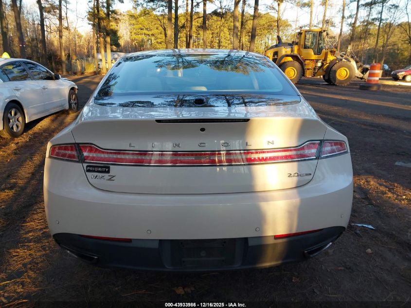 2013 Lincoln Mkz VIN: 3LN6L2G99DR825487 Lot: 43933986
