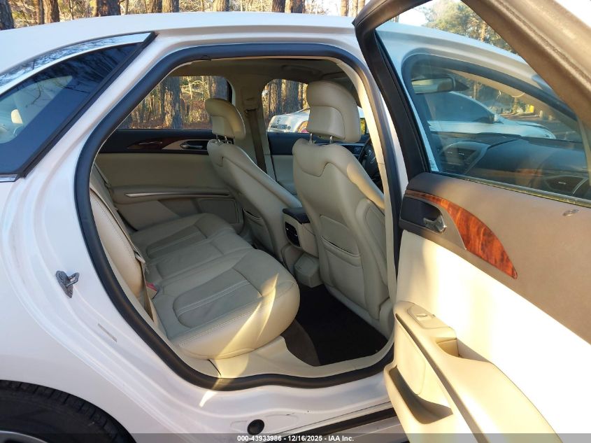 2013 Lincoln Mkz VIN: 3LN6L2G99DR825487 Lot: 43933986