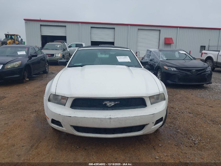 2012 Ford Mustang V6 VIN: 1ZVBP8EM8C5287929 Lot: 43934002