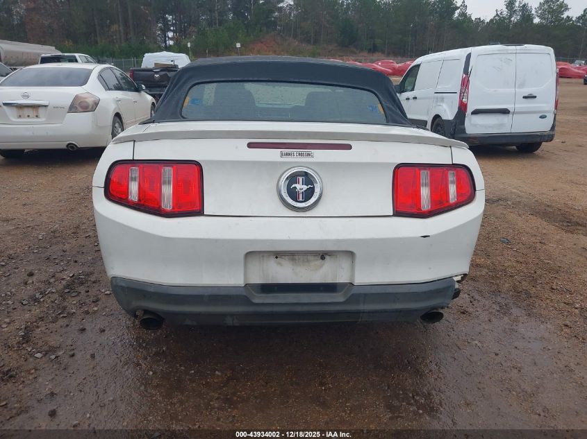 2012 Ford Mustang V6 VIN: 1ZVBP8EM8C5287929 Lot: 43934002