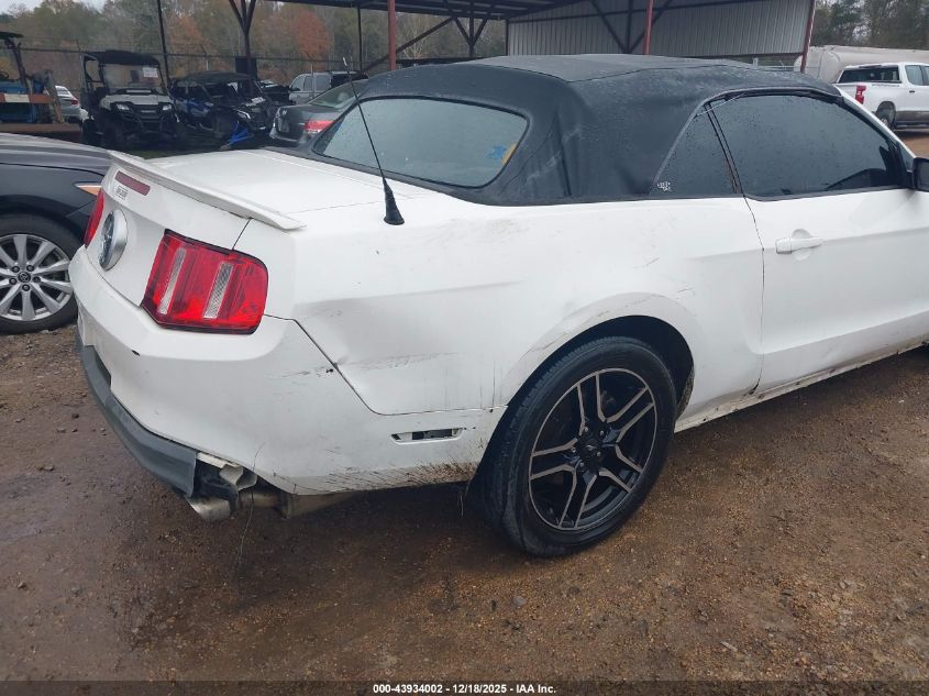 2012 Ford Mustang V6 VIN: 1ZVBP8EM8C5287929 Lot: 43934002
