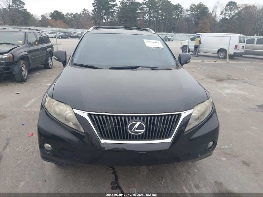 2011 Lexus Rx 350 VIN: 2T2ZK1BA5BC048644 Lot: 43934012