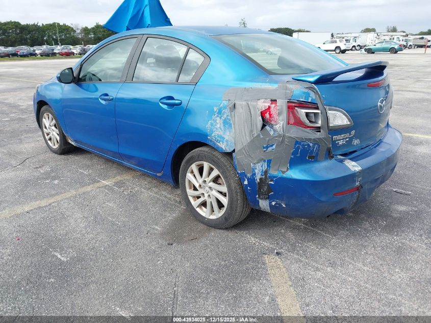 2012 Mazda Mazda3 I Grand Touring VIN: JM1BL1W79C1627546 Lot: 43934025